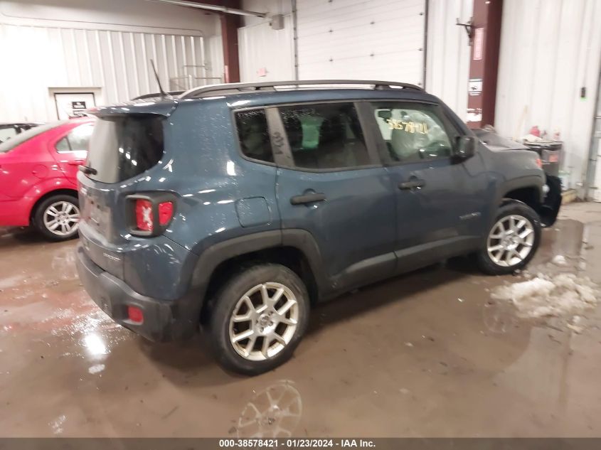 VIN ZACNJBAB0LPL08182 2020 JEEP RENEGADE no.4