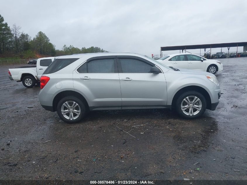 2014 CHEVROLET EQUINOX LS - 2GNALAEK8E1123219