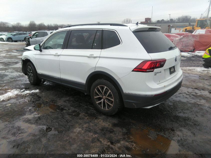 2021 VOLKSWAGEN TIGUAN 2.0T SE/2.0T SE R-LINE BLACK/2.0T SEL - 3VV2B7AX7MM087388