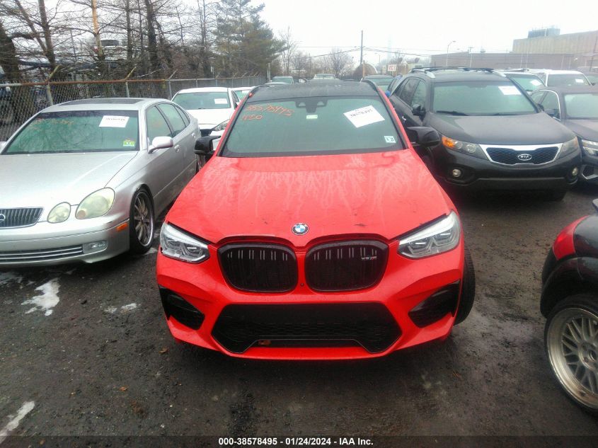 2020 BMW X3 M COMPETITION 5YMTS0C09L9B41730