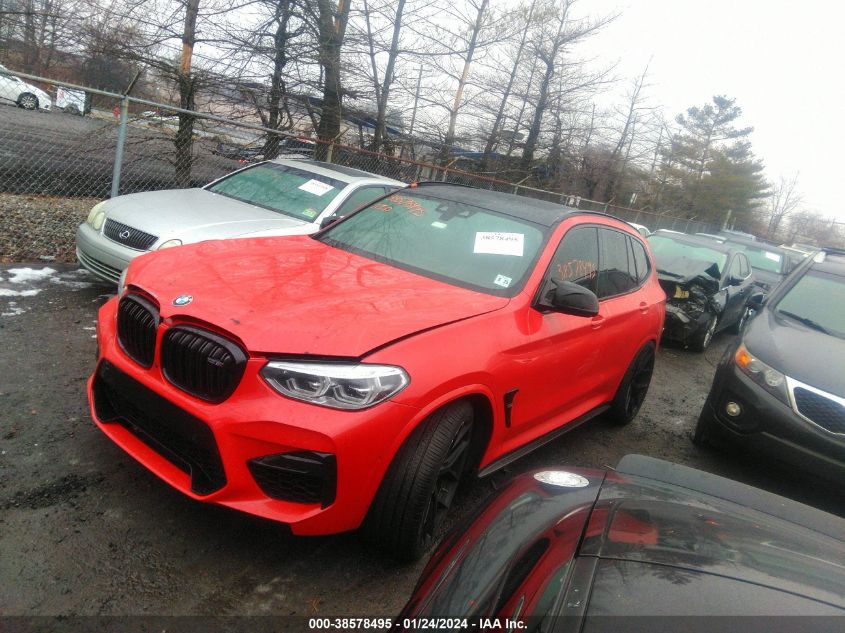 2020 BMW X3 M COMPETITION 5YMTS0C09L9B41730