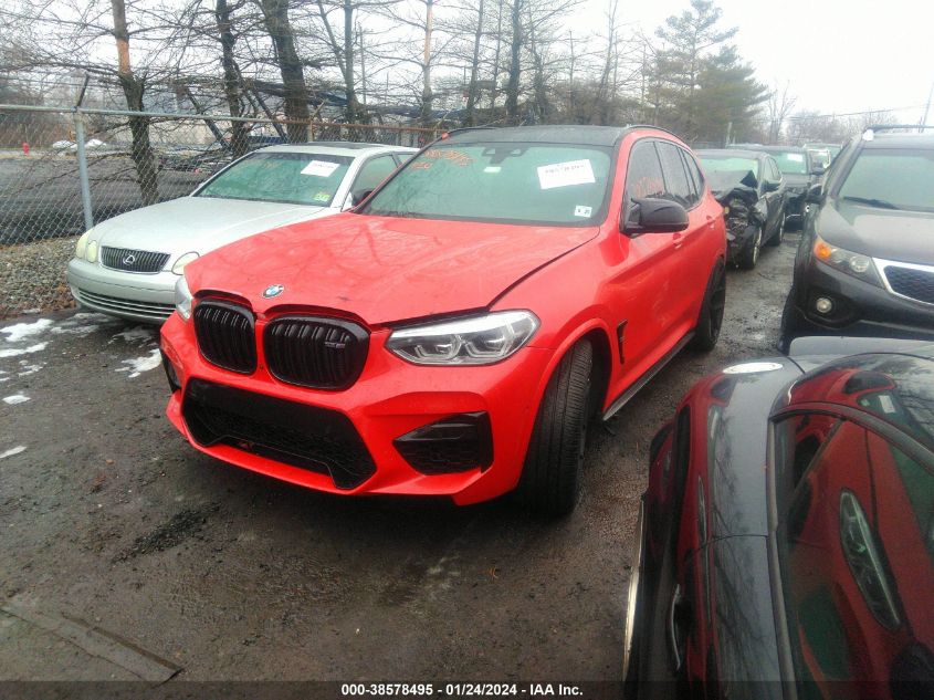 2020 BMW X3 M COMPETITION 5YMTS0C09L9B41730