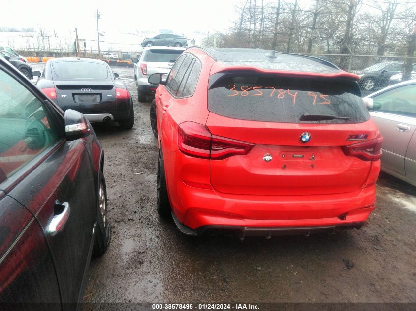 2020 BMW X3 M COMPETITION 5YMTS0C09L9B41730