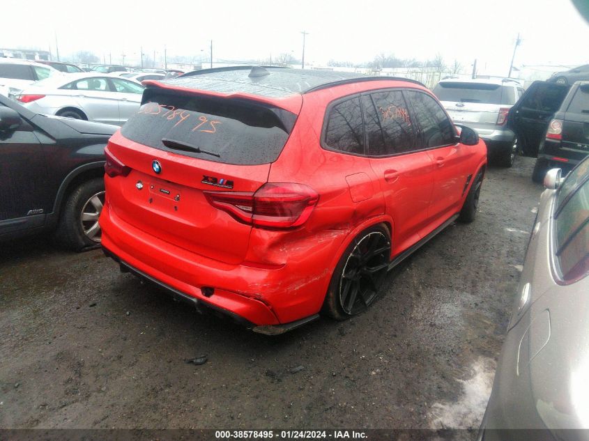 2020 BMW X3 M COMPETITION 5YMTS0C09L9B41730