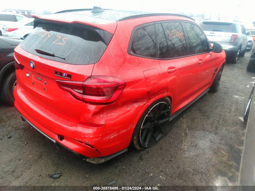 2020 BMW X3 M COMPETITION 5YMTS0C09L9B41730