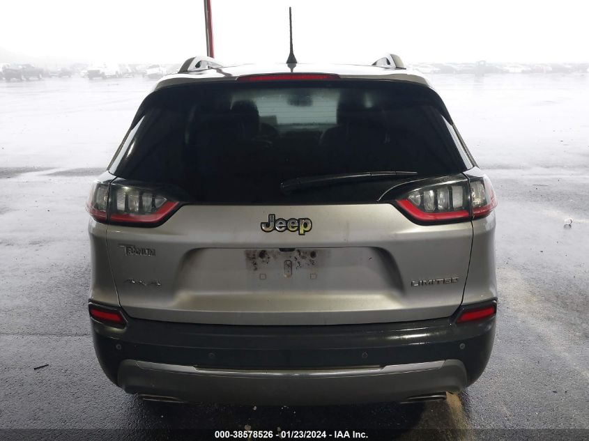 2019 JEEP CHEROKEE LIMITED 4X4 - 1C4PJMDN6KD174420