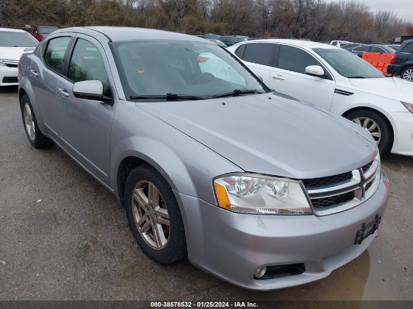 2013 DODGE AVENGER SXT - 1C3CDZCG9DN709098