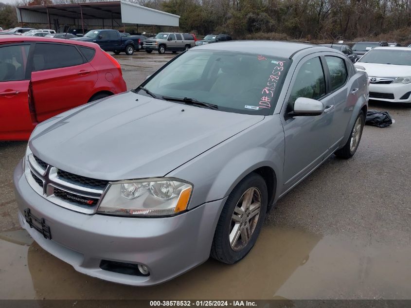 2013 DODGE AVENGER SXT - 1C3CDZCG9DN709098