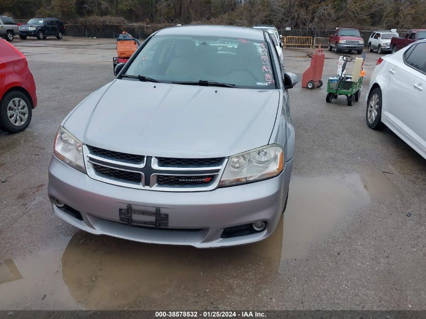 2013 DODGE AVENGER SXT - 1C3CDZCG9DN709098