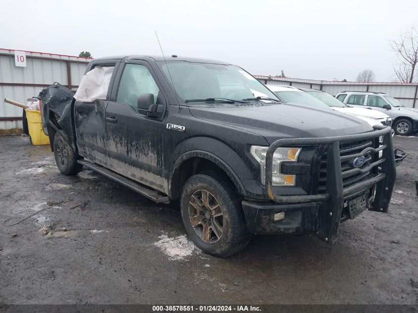 2016 FORD F-150 SUPERCREW - 1FTEW1WF1GKG00452