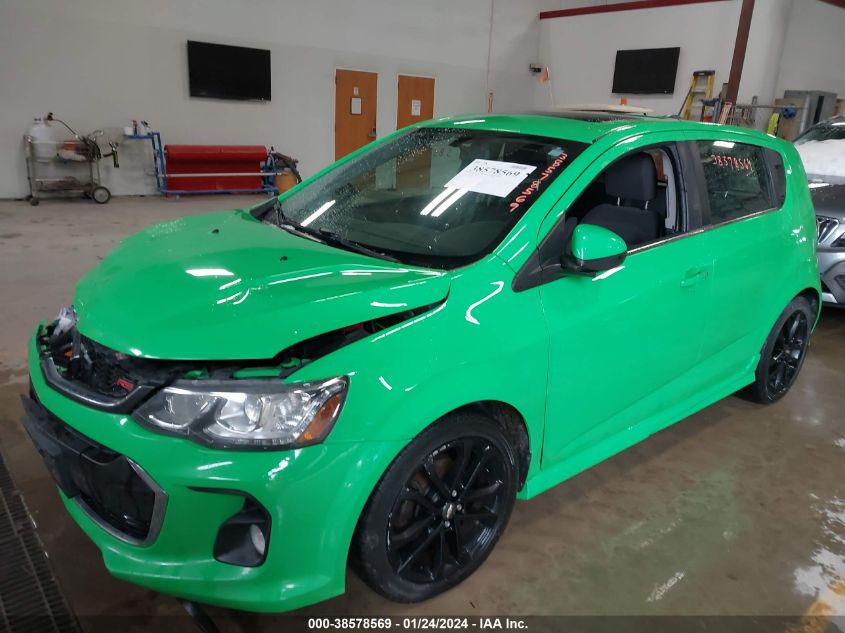 2017 CHEVROLET SONIC LT - 1G1JC6SB6H4172124