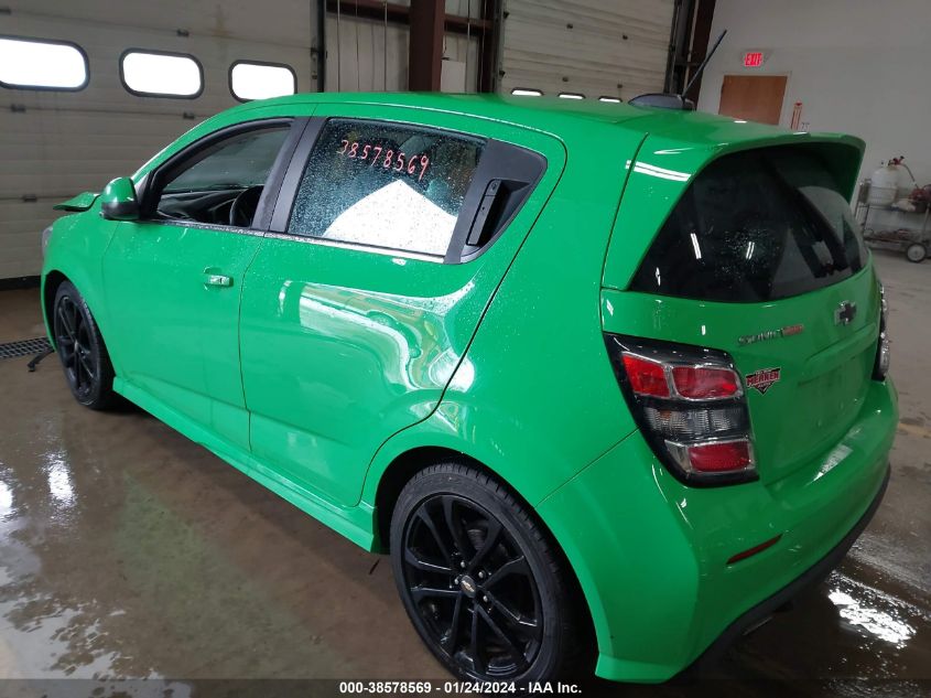 2017 CHEVROLET SONIC LT - 1G1JC6SB6H4172124