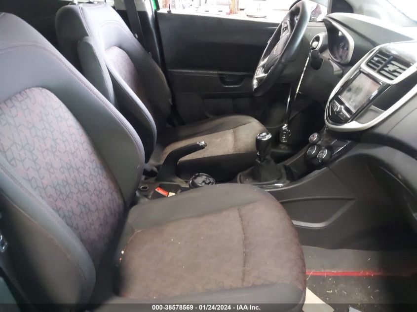 2017 CHEVROLET SONIC LT - 1G1JC6SB6H4172124