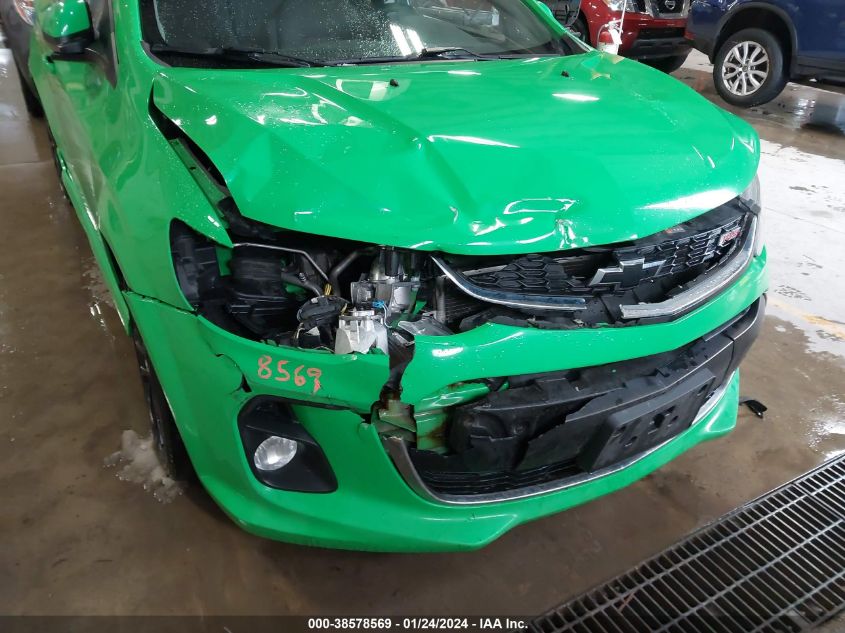 2017 CHEVROLET SONIC LT - 1G1JC6SB6H4172124
