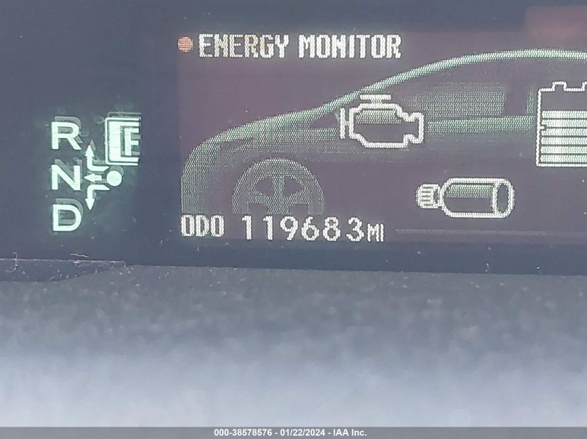 2015 TOYOTA PRIUS TWO - JTDKN3DU5F1942668