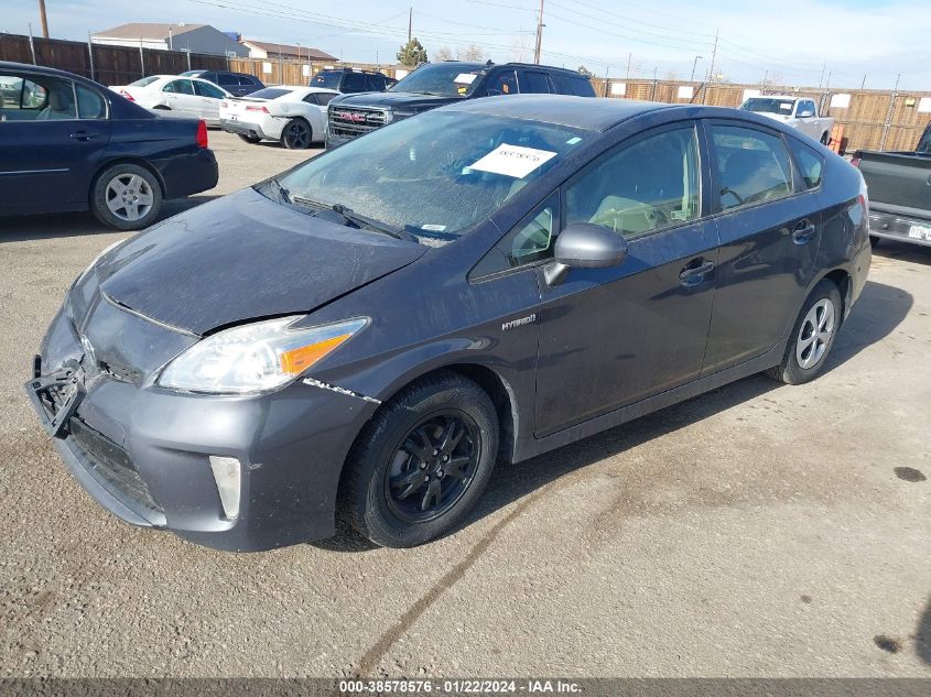 2015 TOYOTA PRIUS TWO - JTDKN3DU5F1942668