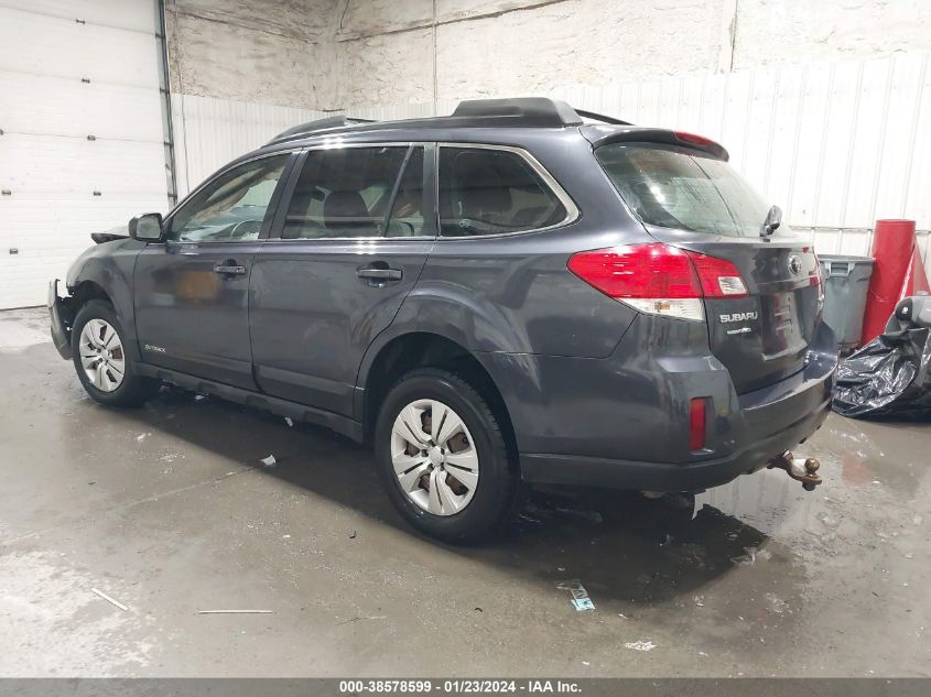 2013 SUBARU OUTBACK 2.5I - 4S4BRBAC4D3255687