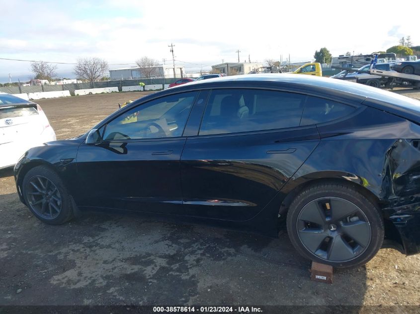 2022 TESLA MODEL 3 LONG RANGE DUAL MOTOR ALL-WHEEL DRIVE - 5YJ3E1EBXNF245461