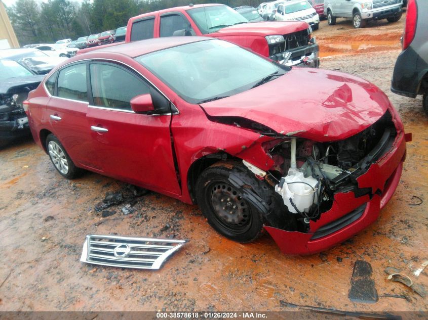 2013 NISSAN SENTRA S/SV/SR/SL - 3N1AB7APXDL768986