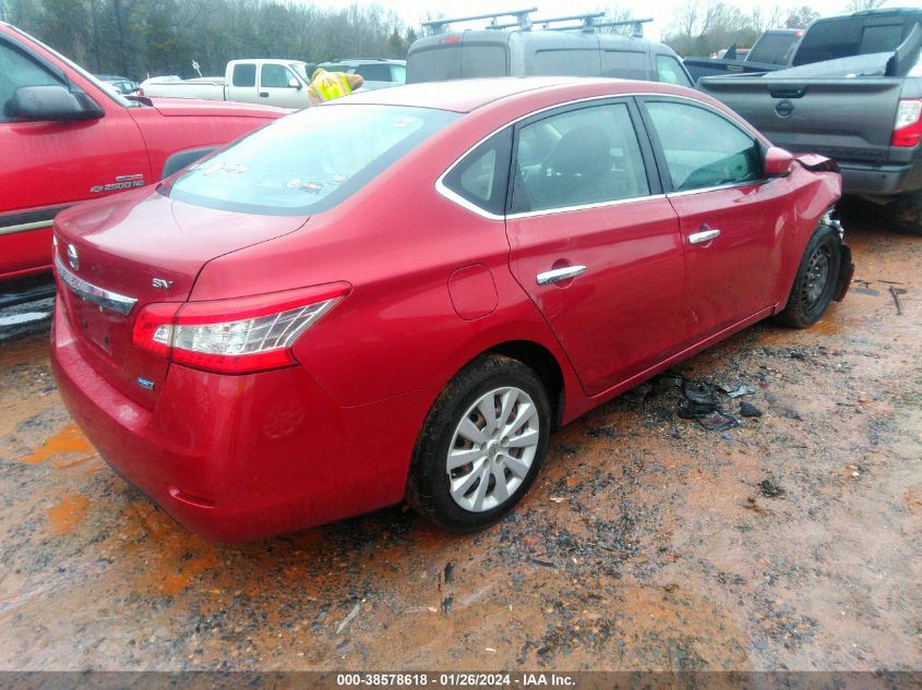 2013 NISSAN SENTRA S/SV/SR/SL - 3N1AB7APXDL768986