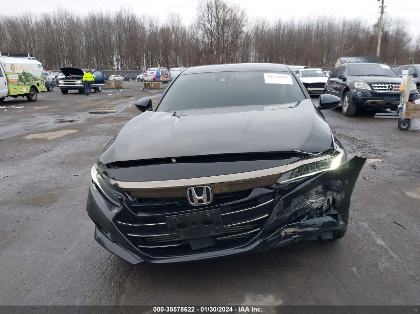 2021 HONDA ACCORD SPORT - 1HGCV1F33MA091725
