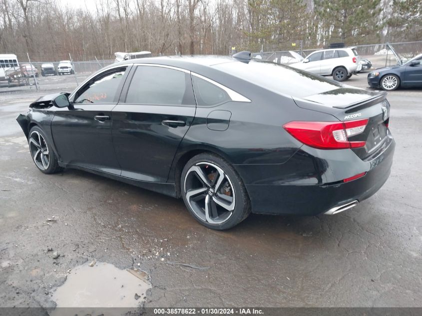 2021 HONDA ACCORD SPORT - 1HGCV1F33MA091725