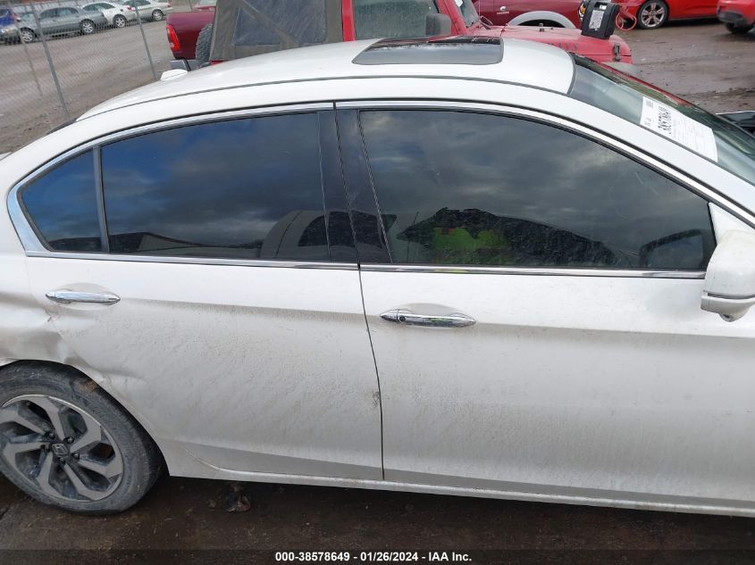 2016 HONDA ACCORD EX-L V-6 - 1HGCR3F80GA004167