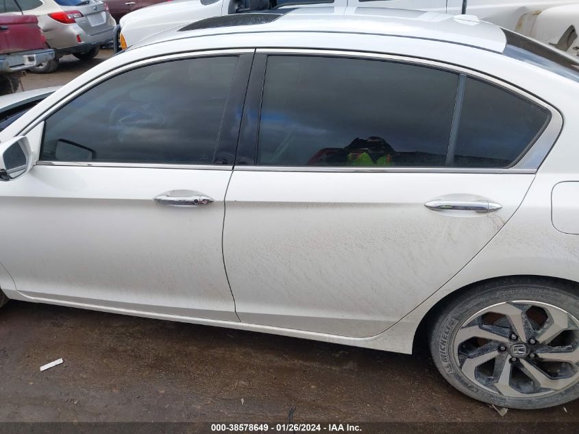 2016 HONDA ACCORD EX-L V-6 - 1HGCR3F80GA004167
