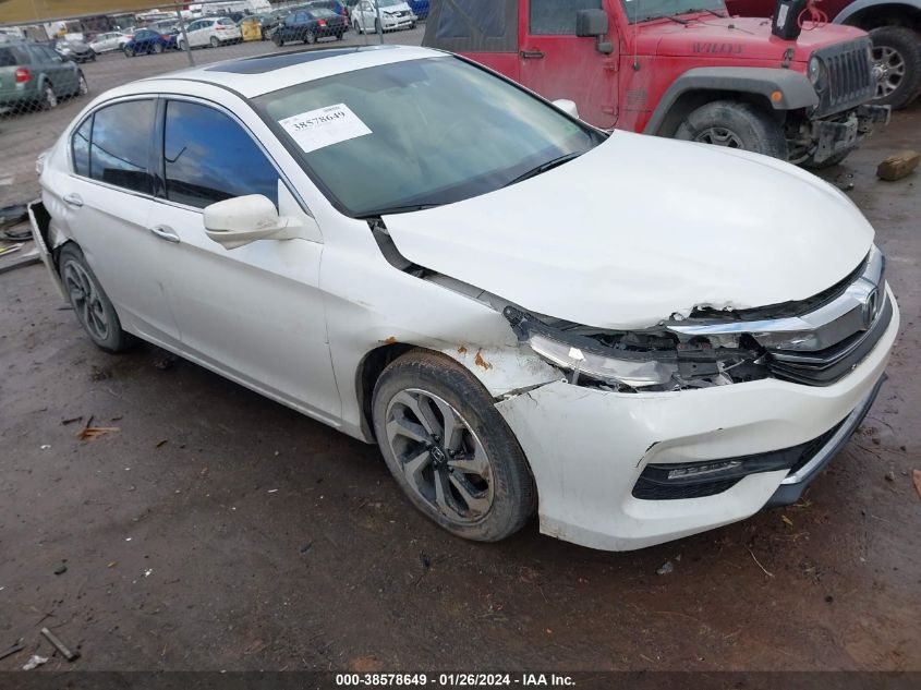 2016 HONDA ACCORD EX-L V-6 - 1HGCR3F80GA004167