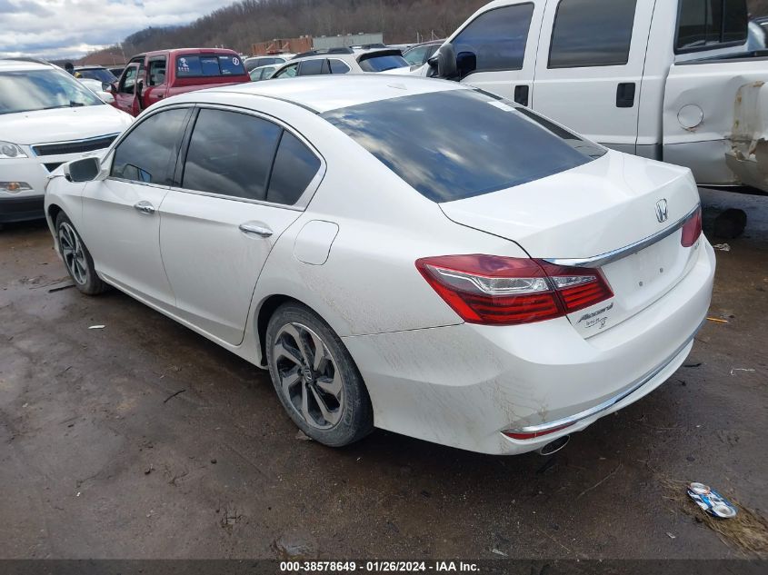 2016 HONDA ACCORD EX-L V-6 - 1HGCR3F80GA004167
