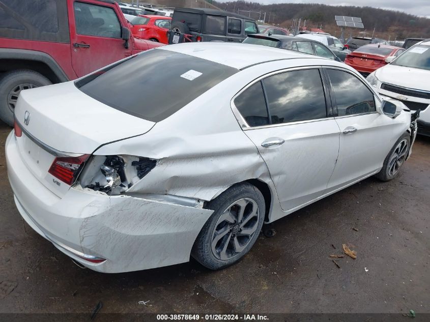 2016 HONDA ACCORD EX-L V-6 - 1HGCR3F80GA004167