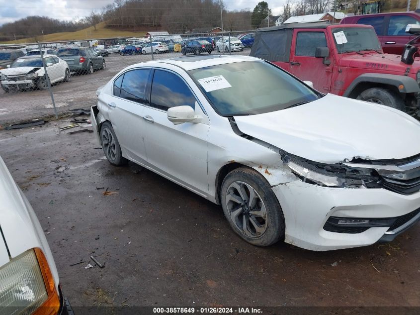 2016 HONDA ACCORD EX-L V-6 - 1HGCR3F80GA004167
