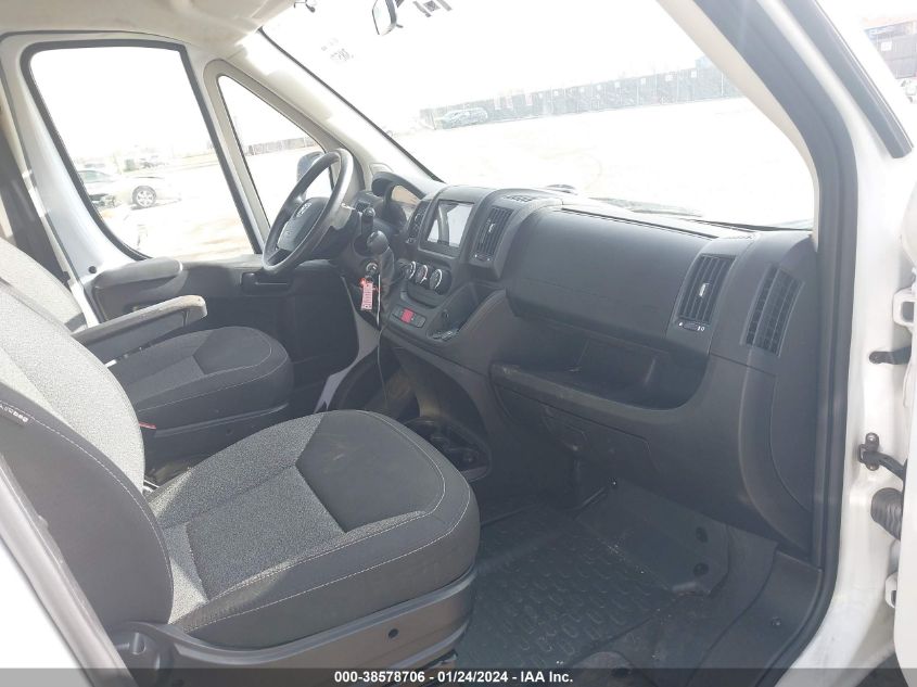 2017 RAM PROMASTER 2500 HIGH ROOF 136 WB 3C6TRVCG9HE514822