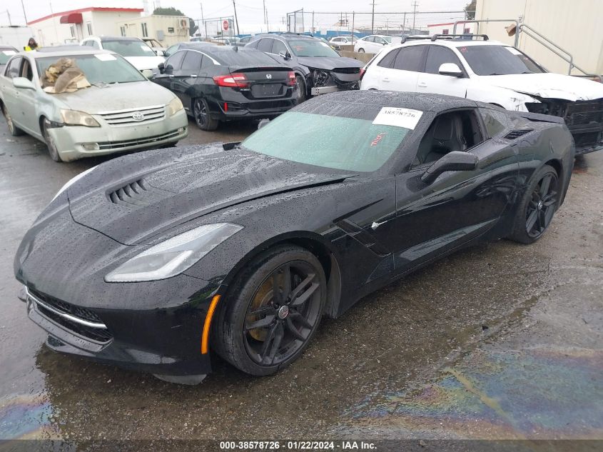 2015 CHEVROLET CORVETTE STINGRAY Z51 - 1G1YK2D72F5104185