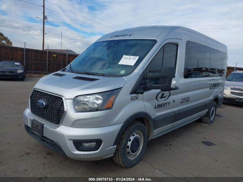 2022 FORD TRANSIT-350 PASSENGER VAN XL - 1FBAX2C85NKA52544
