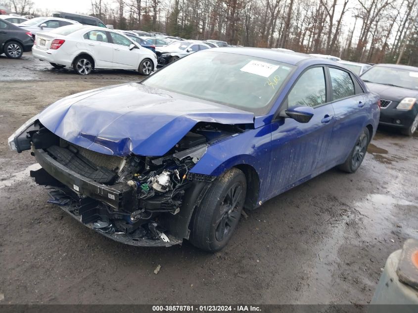 2022 HYUNDAI ELANTRA SEL - KMHLM4AG8NU332820