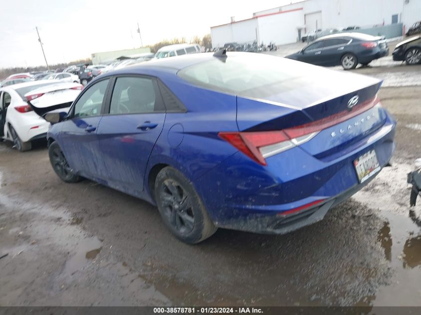 2022 HYUNDAI ELANTRA SEL - KMHLM4AG8NU332820