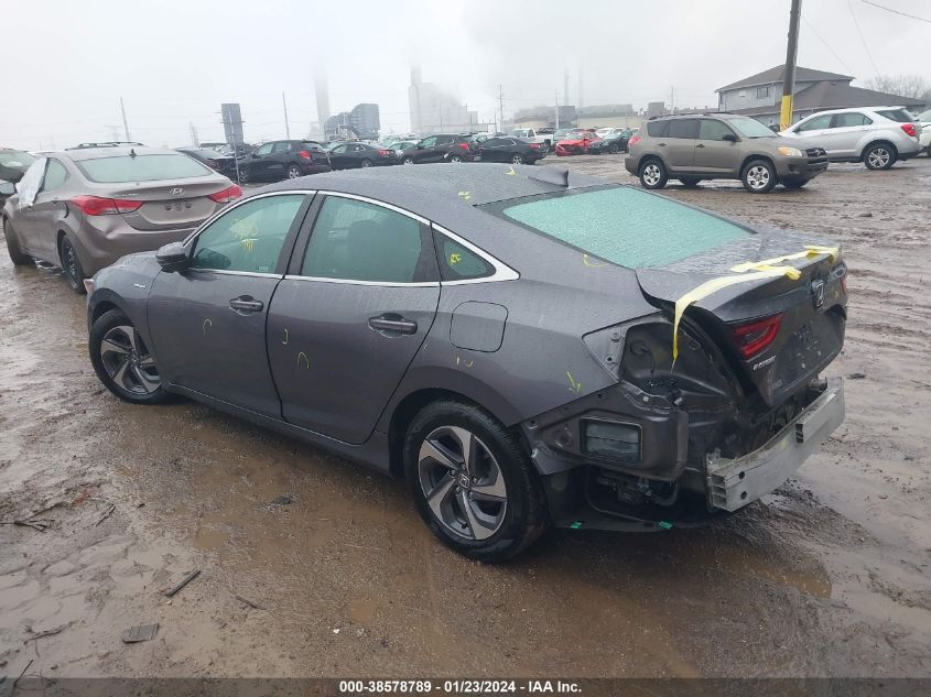 2019 HONDA INSIGHT EX - 19XZE4F57KE022168