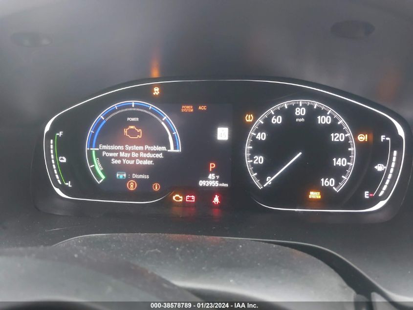 2019 HONDA INSIGHT EX - 19XZE4F57KE022168