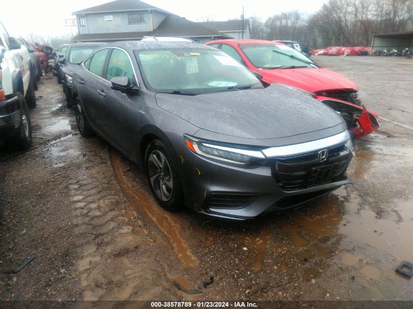 2019 HONDA INSIGHT EX - 19XZE4F57KE022168