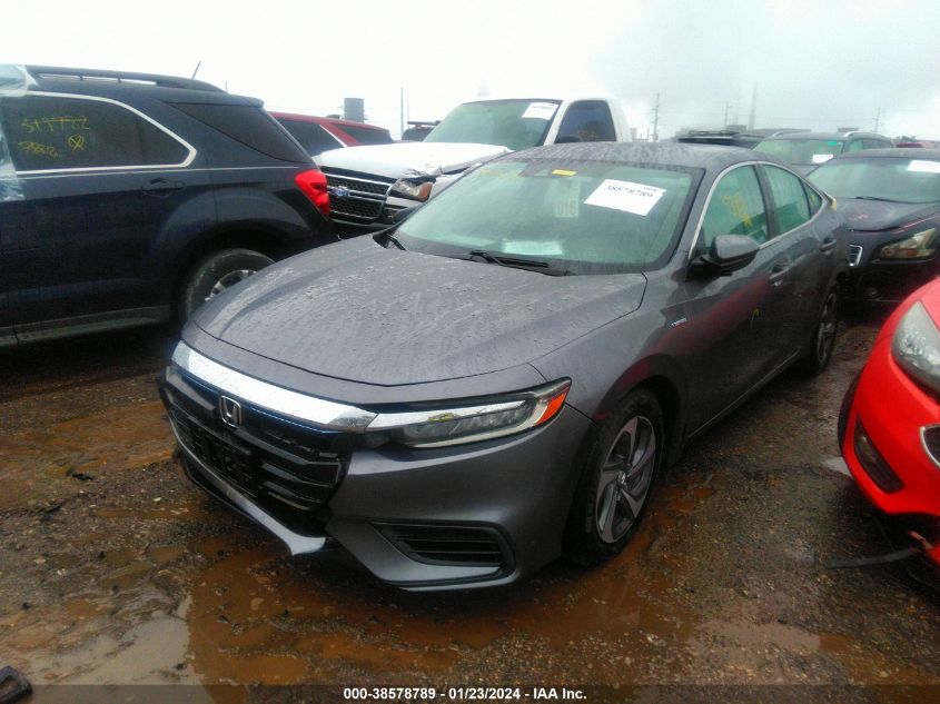 2019 HONDA INSIGHT EX - 19XZE4F57KE022168