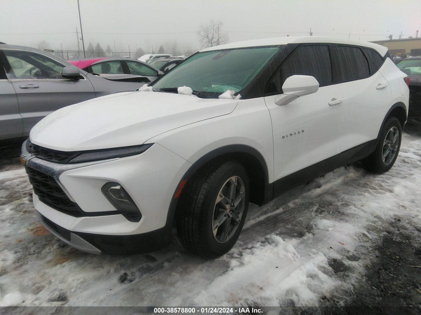 VIN 3GNKBCR46PS224636 2023 CHEVROLET BLAZER 2LT