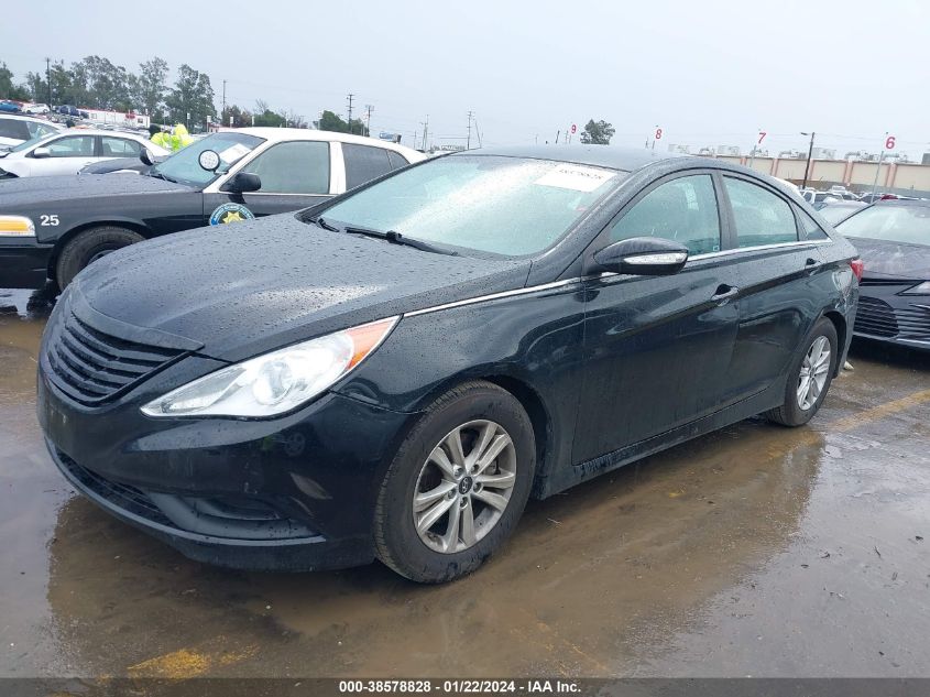 2014 HYUNDAI SONATA GLS - 5NPEB4AC6EH826913