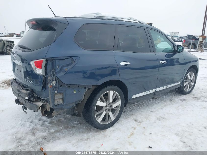 2014 NISSAN PATHFINDER S/SV/SL/PLATINUM - 5N1AR2MM2EC715270
