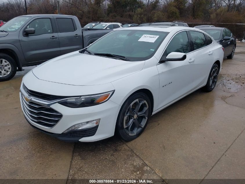 2022 CHEVROLET MALIBU LT - 1G1ZD5ST5NF125539
