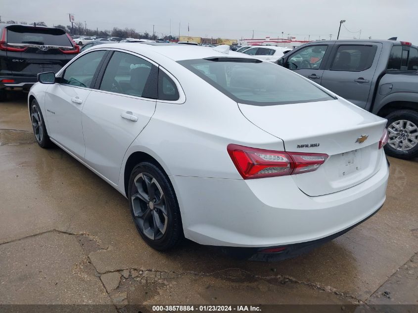 2022 CHEVROLET MALIBU LT - 1G1ZD5ST5NF125539