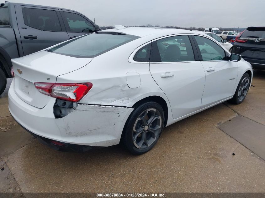 2022 CHEVROLET MALIBU LT - 1G1ZD5ST5NF125539