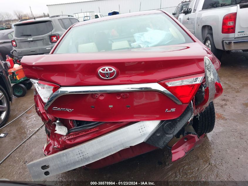 2015 TOYOTA CAMRY LE - 4T1BF1FK5FU973569
