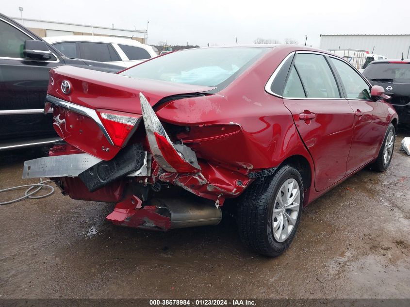 2015 TOYOTA CAMRY LE - 4T1BF1FK5FU973569