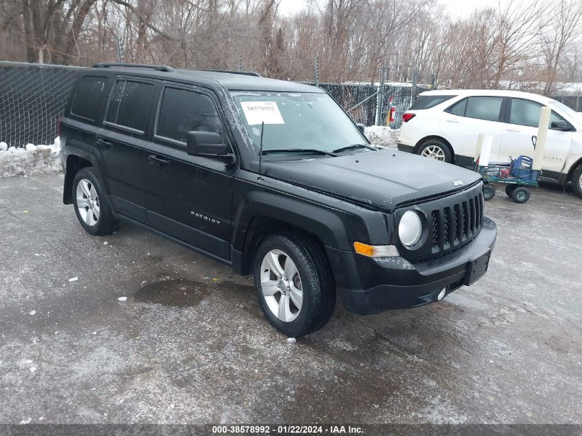 2014 JEEP PATRIOT LATITUDE - 1C4NJPFB4ED503163